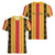 Eritrea Traditional Saho Women V-Neck T-Shirt Mix Tilet Pattern