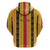 Eritrea Traditional Saho Zip Hoodie Mix Tilet Pattern