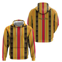 Eritrea Traditional Saho Zip Hoodie Mix Tilet Pattern
