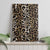 African Leopard Skin Pattern Canvas Wall Art