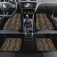 African Leopard Skin Pattern Car Mats