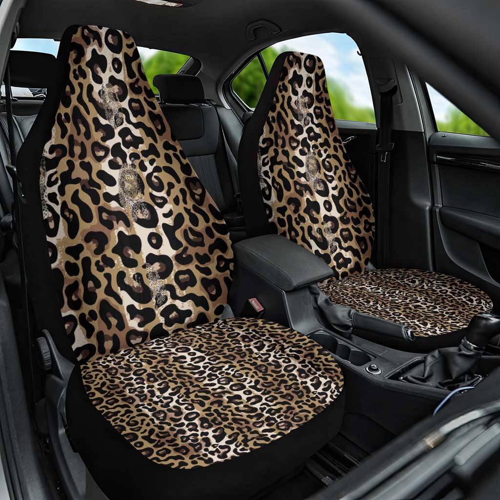 African Leopard Skin Pattern Car Seat Cover
