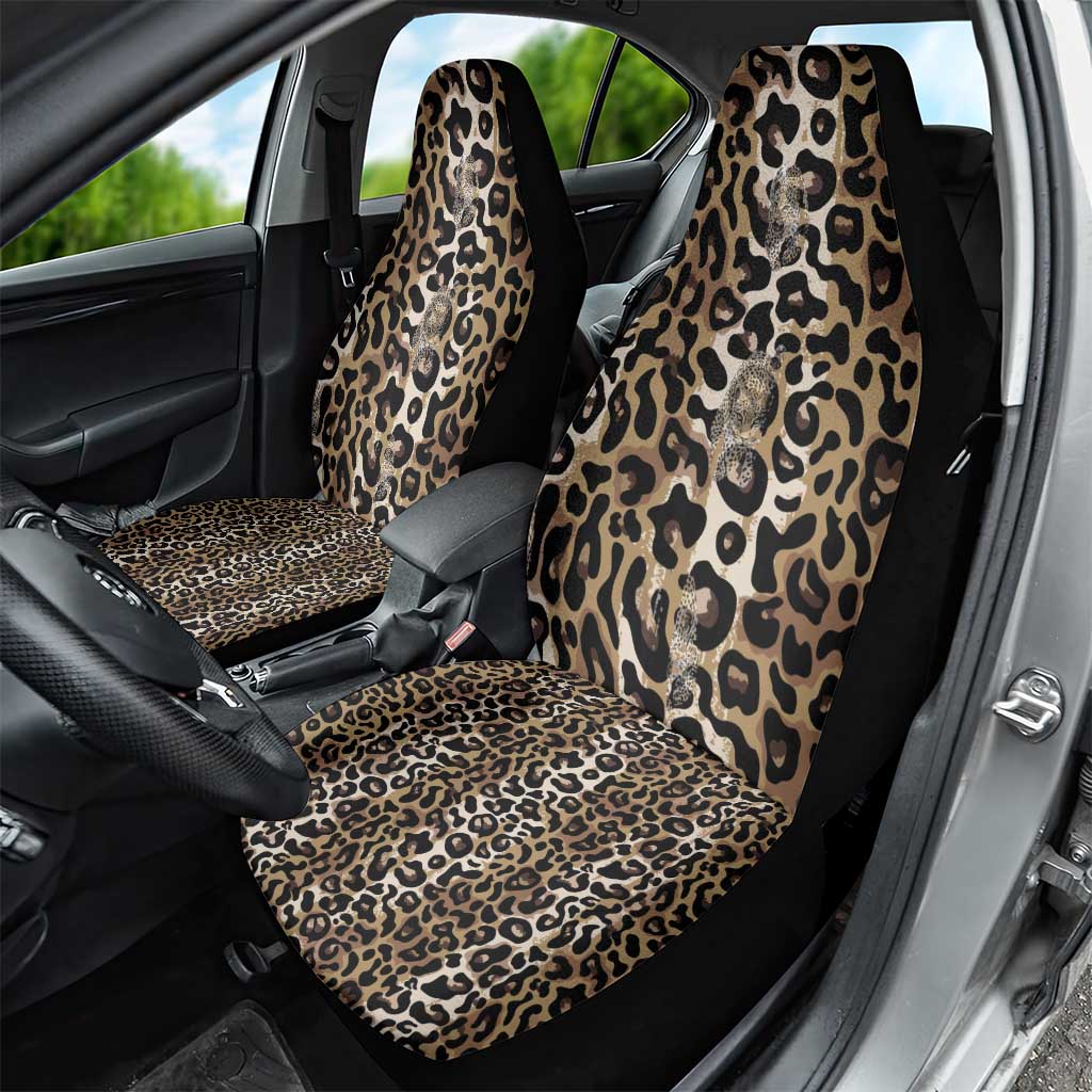African Leopard Skin Pattern Car Seat Cover