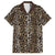 African Leopard Skin Pattern Hawaiian Shirt