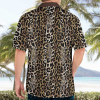 African Leopard Skin Pattern Hawaiian Shirt