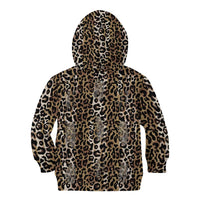 African Leopard Skin Pattern Kid Hoodie