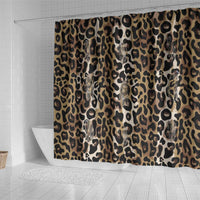 African Leopard Skin Pattern Shower Curtain