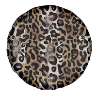 African Leopard Skin Pattern Spare Tire Cover