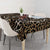 African Leopard Skin Pattern Tablecloth