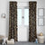 African Leopard Skin Pattern Window Curtain