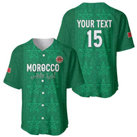 Custom Morocco Football Baseball Jersey Sir Sir Sir