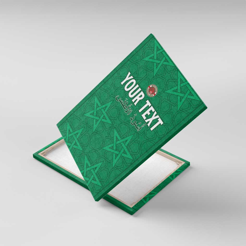 Custom Morocco Football Canvas Wall Art Sir Sir Sir