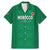 Custom Morocco Football Family Matching Mermaid Dress and Hawaiian Shirt Sir Sir Sir
