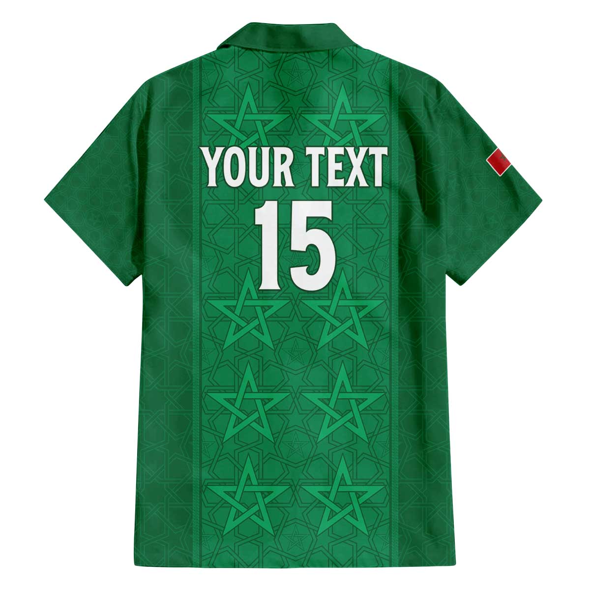 Custom Morocco Football Family Matching Off The Shoulder Long Sleeve Dress and Hawaiian Shirt Sir Sir Sir