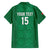 Custom Morocco Football Family Matching Off The Shoulder Long Sleeve Dress and Hawaiian Shirt Sir Sir Sir