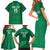 Custom Morocco Football Family Matching Short Sleeve Bodycon Dress and Hawaiian Shirt Sir Sir Sir
