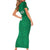 Custom Morocco Football Family Matching Short Sleeve Bodycon Dress and Hawaiian Shirt Sir Sir Sir