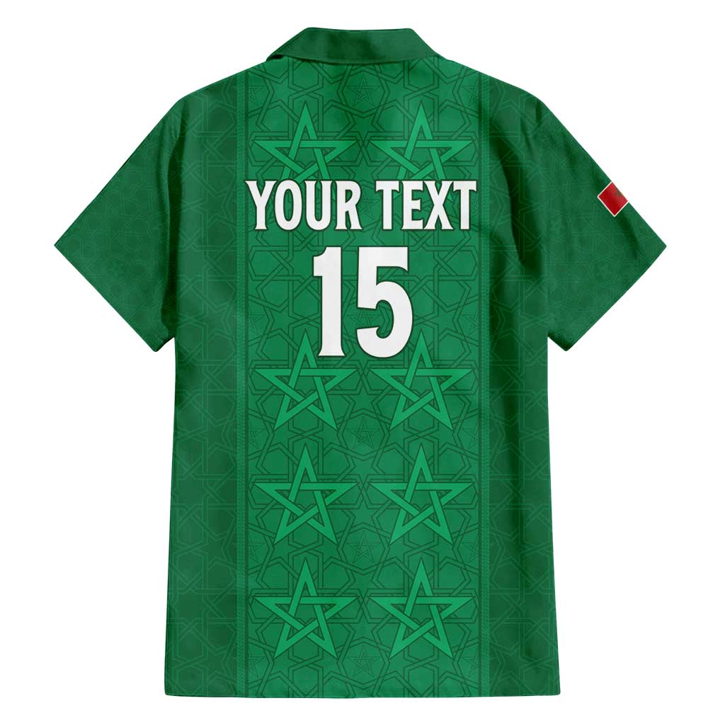 Custom Morocco Football Family Matching Summer Maxi Dress and Hawaiian Shirt Sir Sir Sir