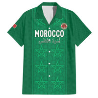 Custom Morocco Football Hawaiian Shirt Sir Sir Sir