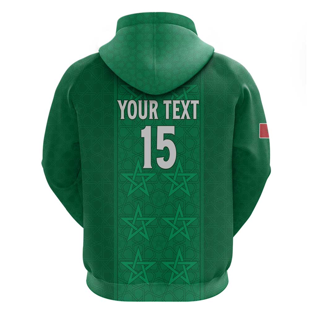 Custom Morocco Football Hoodie Sir Sir Sir