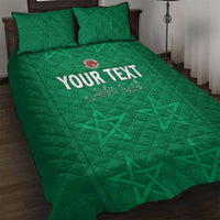 Custom Morocco Football Quilt Bed Set Sir Sir Sir