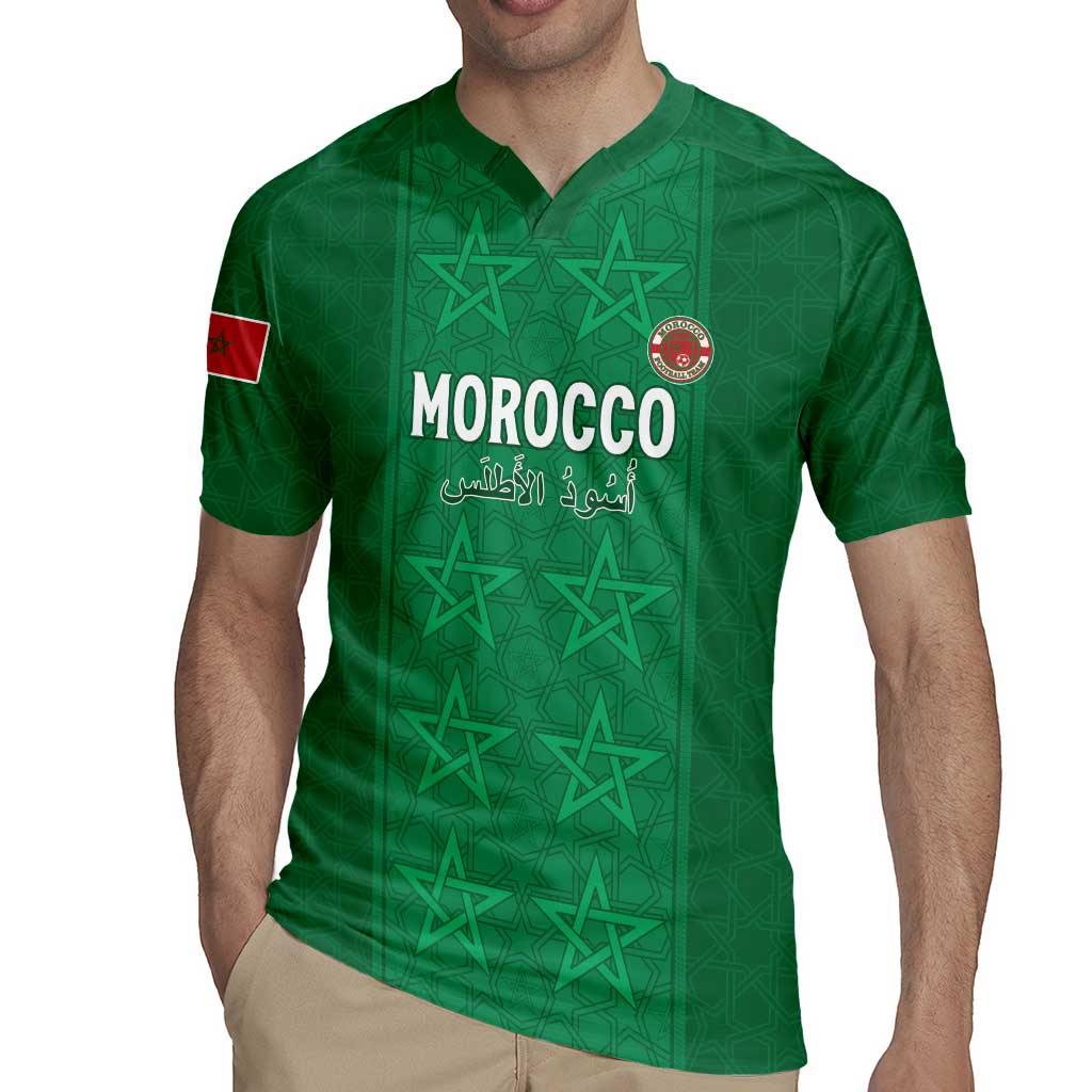 Custom Morocco Football Rugby Jersey Sir Sir Sir