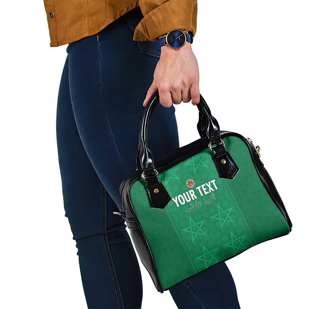 Custom Morocco Football Shoulder Handbag Sir Sir Sir