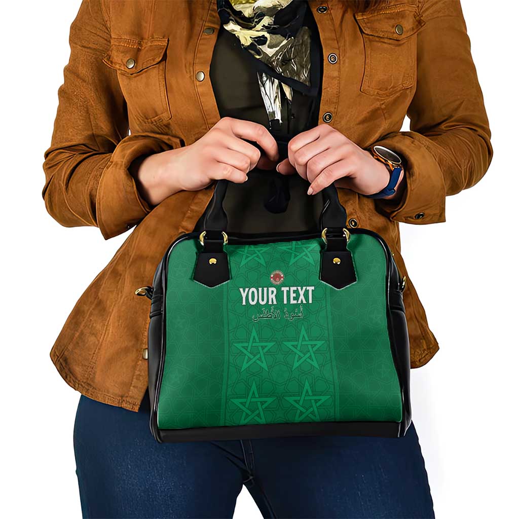 Custom Morocco Football Shoulder Handbag Sir Sir Sir
