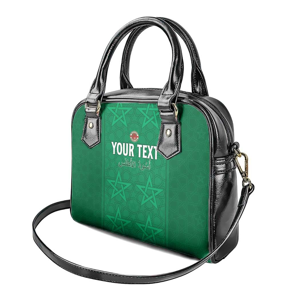 Custom Morocco Football Shoulder Handbag Sir Sir Sir