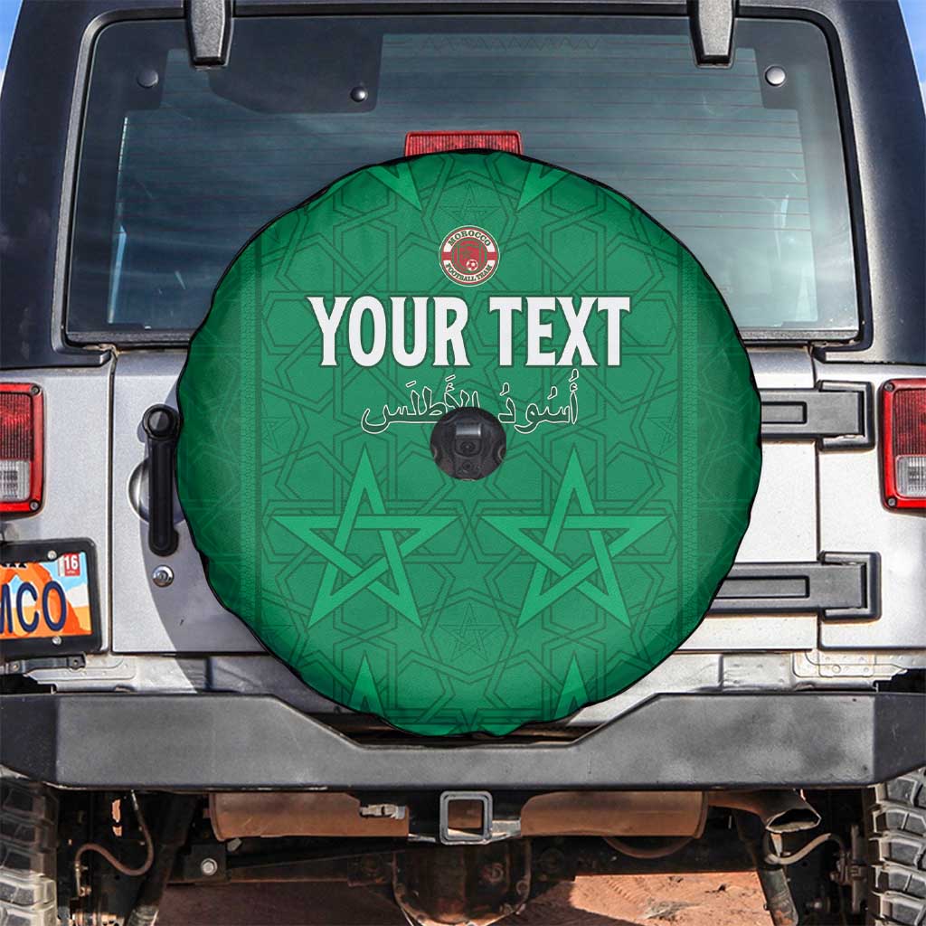 Custom Morocco Football Spare Tire Cover Sir Sir Sir