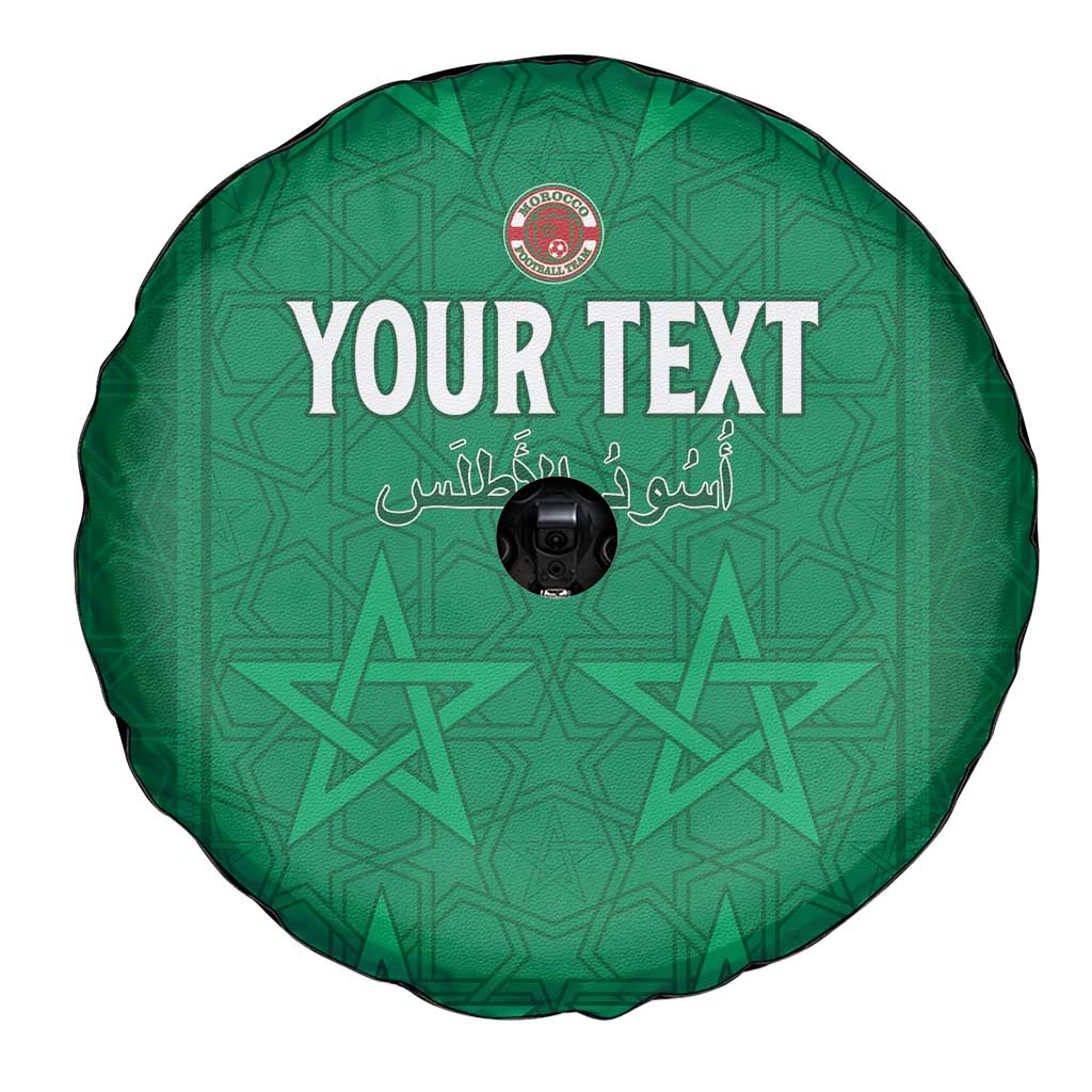 Custom Morocco Football Spare Tire Cover Sir Sir Sir