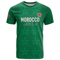 Custom Morocco Football T Shirt Sir Sir Sir