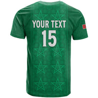 Custom Morocco Football T Shirt Sir Sir Sir