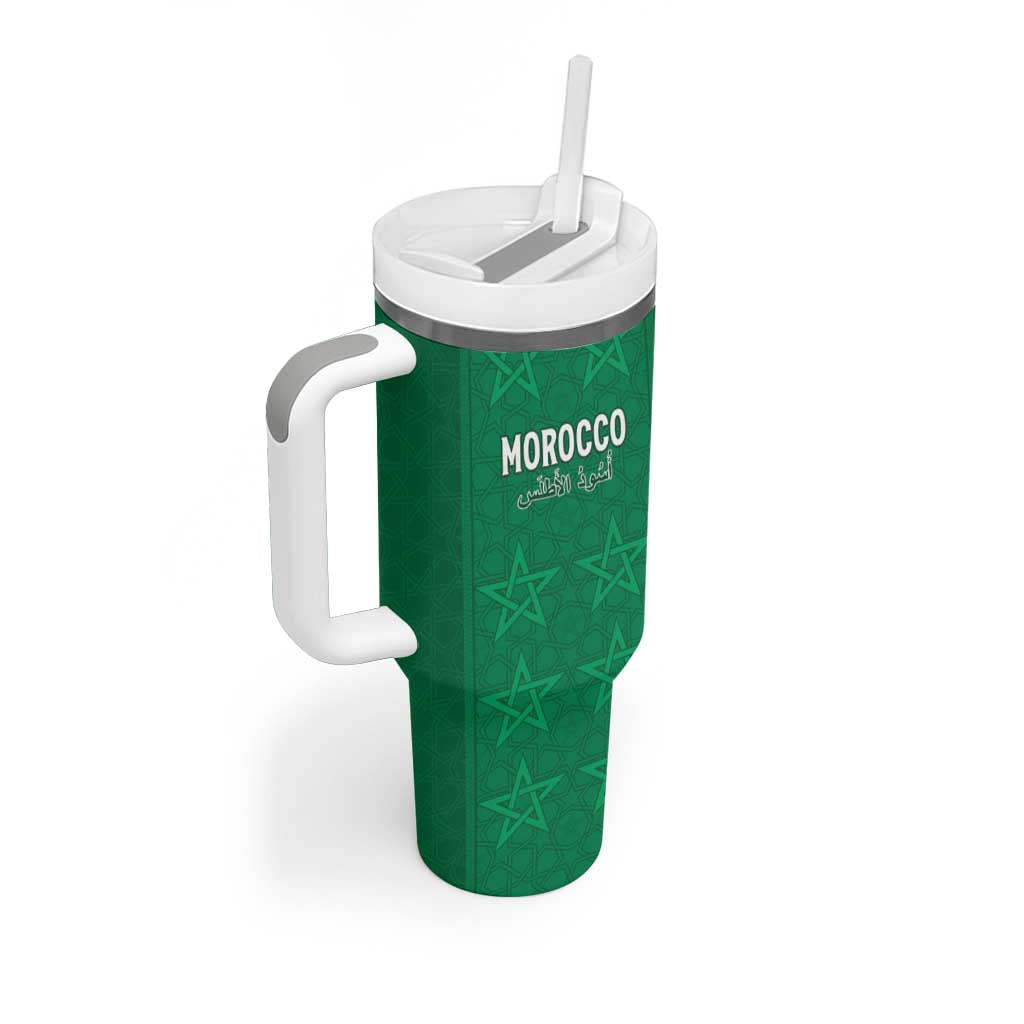Custom Morocco Football Tumbler With Handle Sir Sir Sir