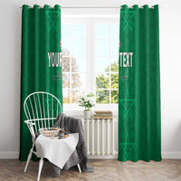 Custom Morocco Football Window Curtain Sir Sir Sir