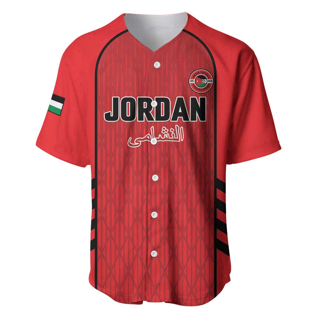 Custom Jordan Football 2026 Baseball Jersey Desert Falcons Rising - Red