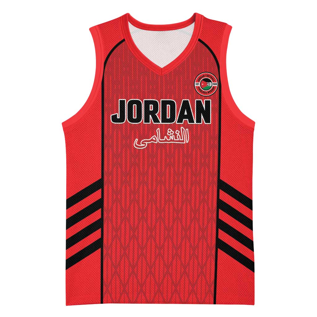 Custom Jordan Football 2026 Basketball Jersey Desert Falcons Rising - Red