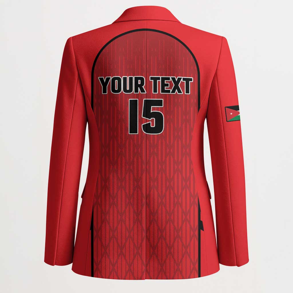 Custom Jordan Football 2026 Blazer Desert Falcons Rising - Red