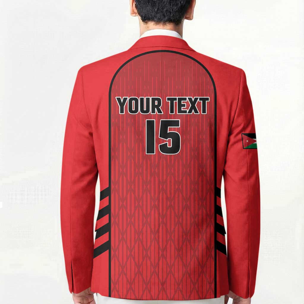 Custom Jordan Football 2026 Blazer Desert Falcons Rising - Red
