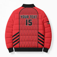 Custom Jordan Football 2026 Bomber Puffer Jacket Desert Falcons Rising - Red