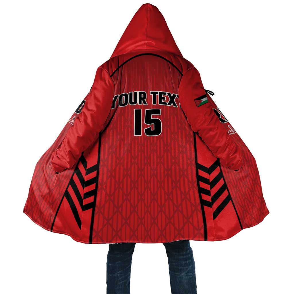 Custom Jordan Football 2026 Cloak Desert Falcons Rising - Red