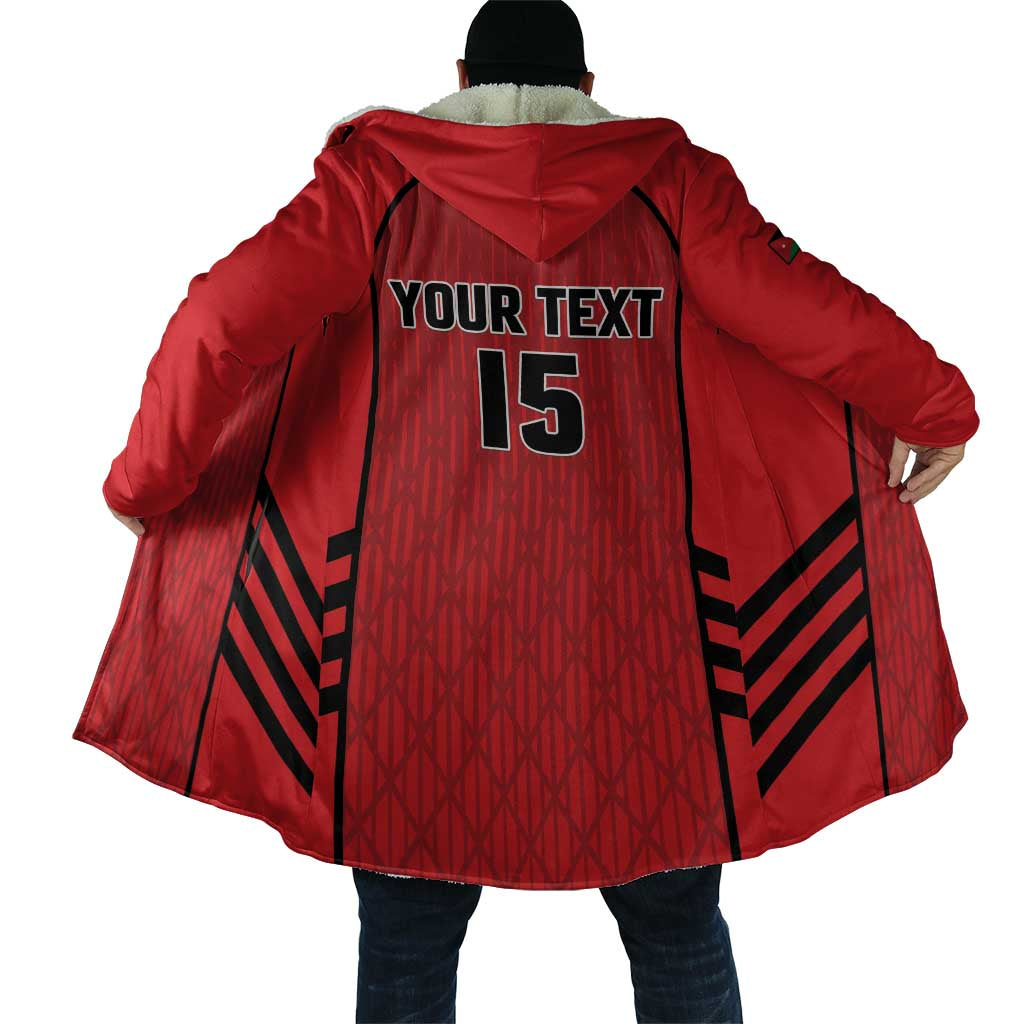 Custom Jordan Football 2026 Cloak Desert Falcons Rising - Red