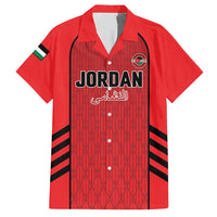 Custom Jordan Football 2026 Hawaiian Shirt Desert Falcons Rising - Red