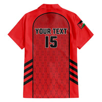 Custom Jordan Football 2026 Hawaiian Shirt Desert Falcons Rising - Red