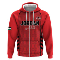 Custom Jordan Football 2026 Hoodie Desert Falcons Rising - Red