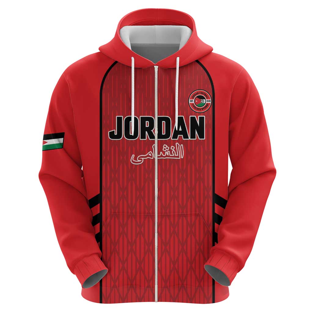 Custom Jordan Football 2026 Hoodie Desert Falcons Rising - Red