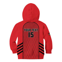Custom Jordan Football 2026 Kid Hoodie Desert Falcons Rising - Red