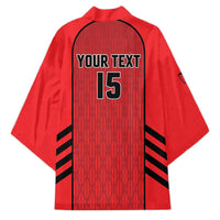 Custom Jordan Football 2026 Kimono Desert Falcons Rising - Red