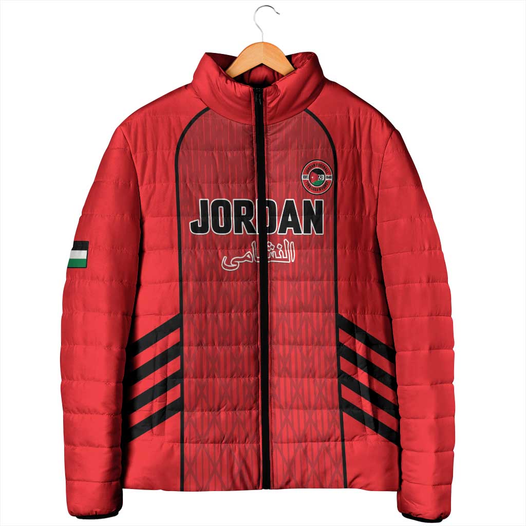 Custom Jordan Football 2026 Padded Jacket Desert Falcons Rising - Red