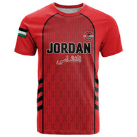 Custom Jordan Football 2026 T Shirt Desert Falcons Rising - Red